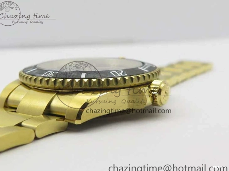 MiroTime 0214 Popular Andrea Pirlo Project Skeleton Submariner YG VRF Best Edition on YG Bracelet SA 2981